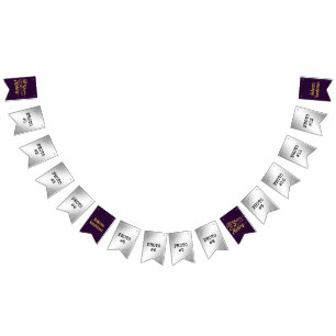 50th Birthday   50 YEARS IN THE MAKING   Photo Bunting Flags