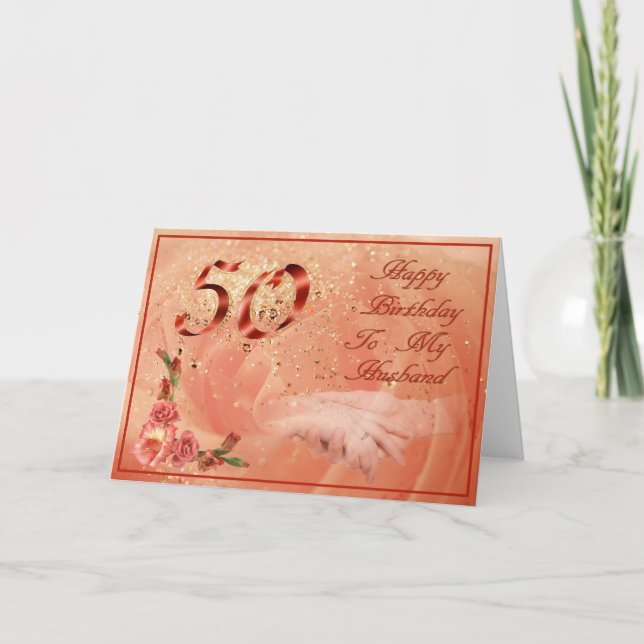 50th birthday card (Front)