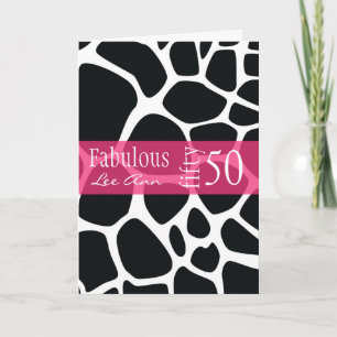 50th Birthday Card for Baby Boomer Women