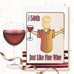 50th Birthday Card for Man - Funny
