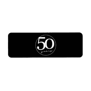 50th Birthday Cigar Seal Label Party Favour / Gift