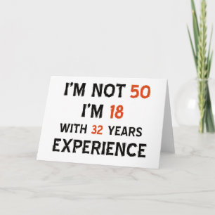 50th birthday designs card