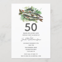 50th Birthday | Fish Gone Fishing Party