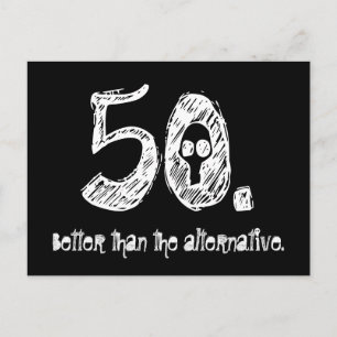 50th Birthday Gag Gift Postcard