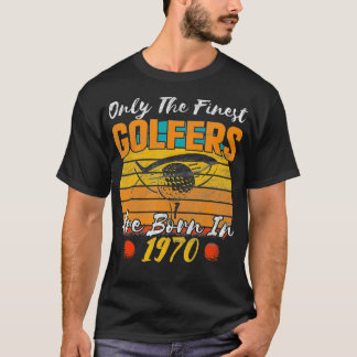 50th Birthday Gift for 50 Year Old Golfing Golf T-Shirt