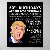 50th Birthday Gift Funny Trump Quote Shirt For Men