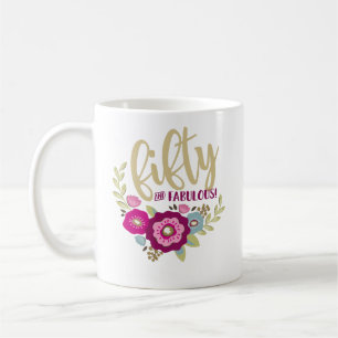 50th Birthday Gift Mug
