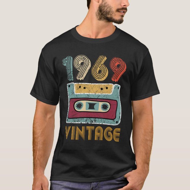 50th Birthday Gift Vintage 1969 T-Shirt (Front)