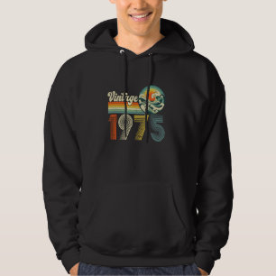 50th Birthday Gifts Vintage Born In 1975 50 Years Hoodie