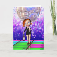 50th birthday greeting card - still nifty at 50