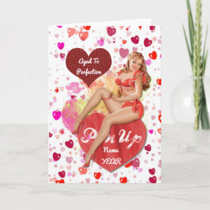 50th Birthday HER Gifts n Partyware Customizable Card