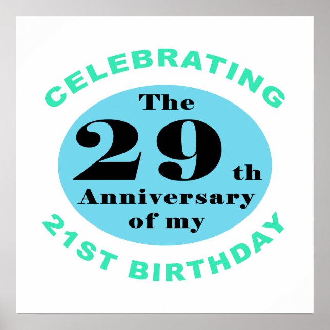 50th Birthday Humor Poster (Front)