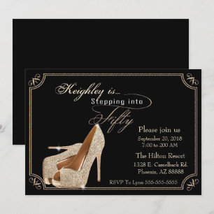 50th Birthday Invitation