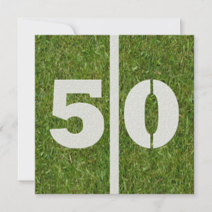 50th Birthday Invitation