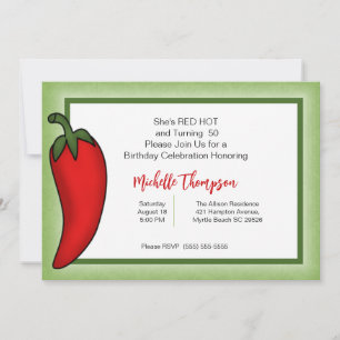 50th Birthday Invitations