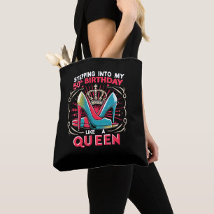 50th Birthday Like A Queen Happy 50 Years Women's Tote Bag