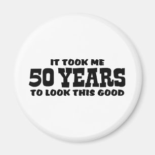 50th Birthday Magnet
