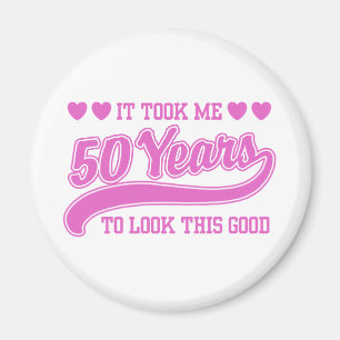 50th Birthday Magnet