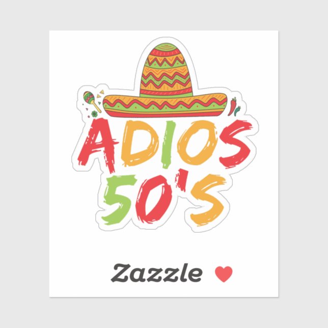 50th Birthday Mexican Party Cinco de Mayo Fiesta  (Sheet)