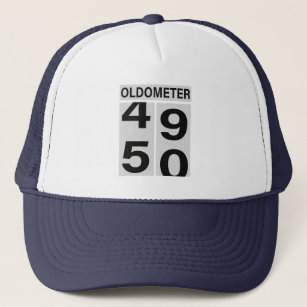 50th Birthday Oldometer Hat