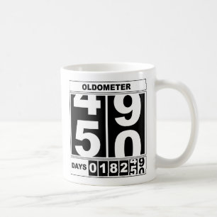 50th Birthday Oldometer Mug
