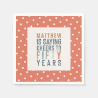 50th birthday party accessories decor