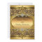 50th Birthday Party Elegant Gold Black Leopard 4