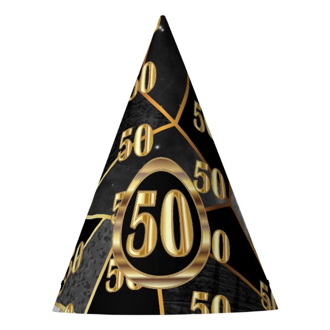 50th Birthday Party Hat (Front)