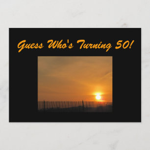 50th Birthday Party Invitation