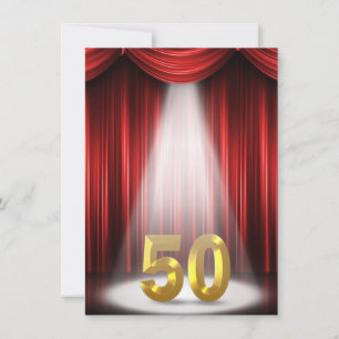 50th Birthday Party Invitation