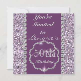 50th Birthday Party Invitation