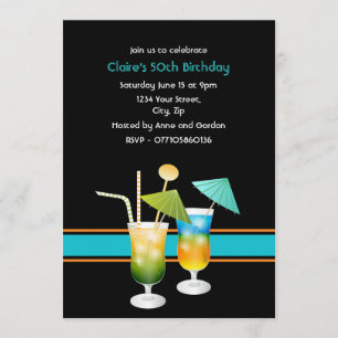 50th Birthday Party Invitation