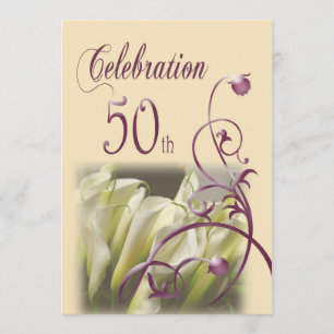 50th Birthday Party Invitation templates