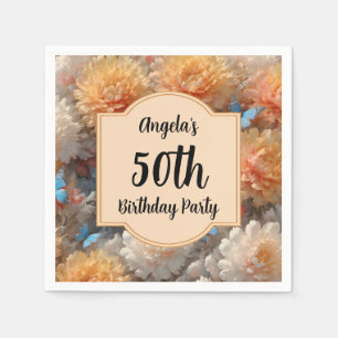 50th Birthday Party Napkin