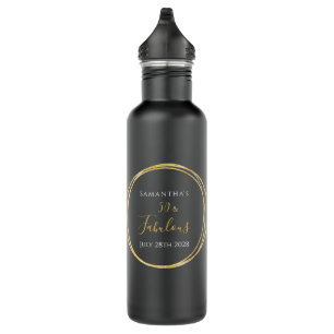 50th Birthday Personalized 710 Ml Water Bottle