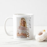 50th Birthday Photo college Party  Coffee Mug<br><div class="desc">50th Birthday Photo Keepsake Mug Celebrate a birthday in a practical and personalised way with this birthday photo keepsake mug, featuring a modern rectangular photo frame with “BIRTHDAY” cut out along the side. Upload your favourite photo and customise the text [Name]’s xxth to create a unique keepsake that can be...</div>