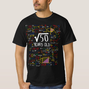 50th Birthday Science Nerd Outfit T-Shirt
