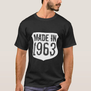 50th Birthday shirt for men   Made in 1963