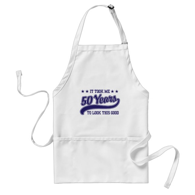 50th Birthday Standard Apron (Front)