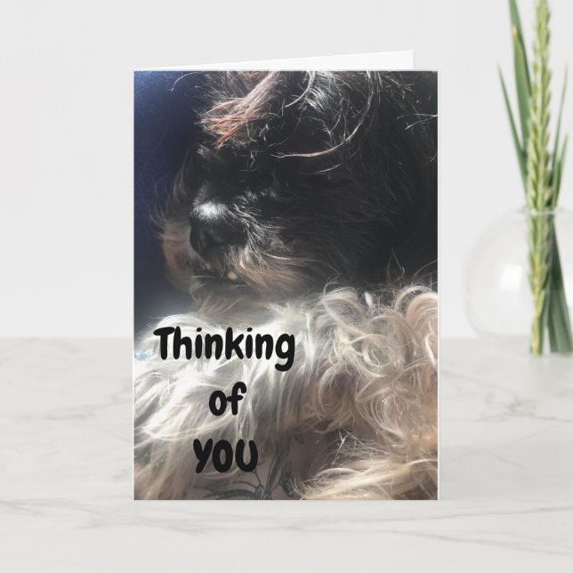  "50th BIRTHDAY" THINKING OF YOU LIKE I ALWAYS DO! Card (Front)