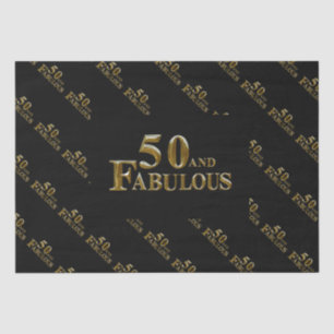 50th Birthday Tissue Paper
