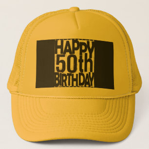 50th Birthday Trucker Hat