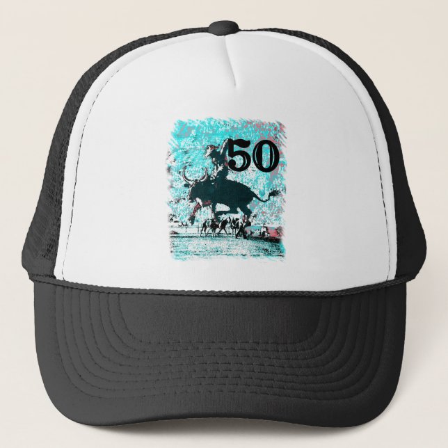 50th Birthday Trucker Hat (Front)