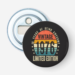 50th Birthday Vintage 1976 Limited Edition Bottle Opener