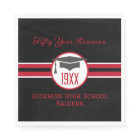 50th Class Reunion party napkins