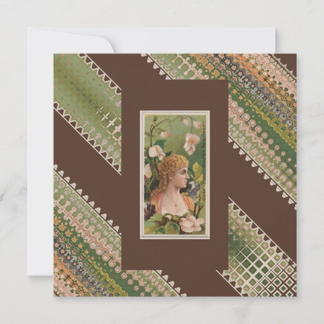 50th Custom Birthday Floral Beauties Thank You (Front)