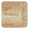 50th Elegant Gold Birthday