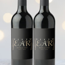 50th Gold Wedding Anniversary Gift