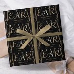 50th Gold Wedding Anniversary Gift Wrapping Paper<br><div class="desc">Unique and modern 50th wedding anniversary wrapping paper roll. Easily personalize and customize by year and name for special friends,  couples,  parents or your husband / wife. Be sure to check out the rest of my collection for more gifting ideas.</div>