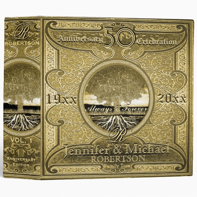 50th Golden Anniversary Binder (Front/Spine)